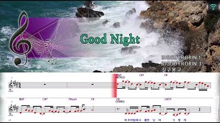 [매직씽아싸노래방] 길구봉구 (GIL GU BONG GU) - Good Night 노래방(karaoke) | MAGICSING