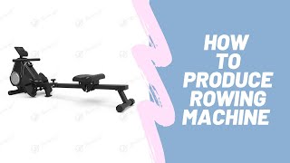 How to produce rowing machine part 04 | Fitness Manufacture