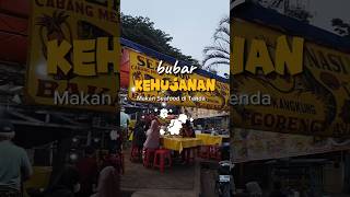 Serunya kehujanan #makanseafood di tenda. #streetfood #seafood #kulinerBSD #weekendstory