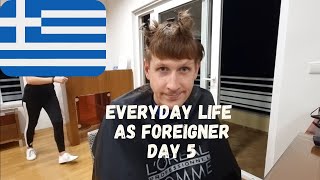 Everyday life in Greece as Foreigner Rhodes Greece vlog - Day 5