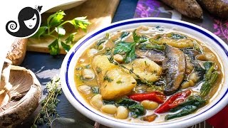 Kat-Kat Manioc — Mauritian Cassava (Yucca) Stew/Soup | Vegan/Vegetarian Recipe