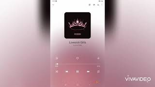 آهنگ Lovesick girls از (Blackpink)بلک پینک