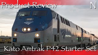 Product Review Kato N Scale Amtrak P42 Superliner Starter Set