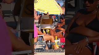 MULHERES SENDO MULHERES PEPINO NA PRAIA