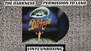 THE DARKNESS - PERMISSION TO LAND (VINYL UNBOXING)