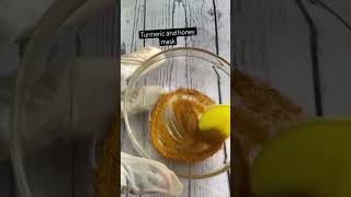 How to make turmeric and honey mask #discovermyafrica #youtubeshorts #shorts #turmericmask