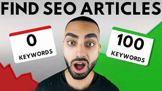 Use This AI HACK To Find SEO Content 10x Faster