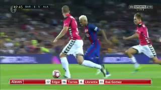 FC Barcelona Deportivo Alaves 1-2  ملخص مباراة برشلونة  ديبورتيفو الافيس 10-09-2016