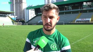 Goleiro Airton e o meio-campista Pavani falam sobre a preparação para o duelo contra o Londrina