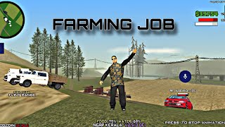 FARMER JOB | TUTORIAL | NGRP KERALA | GTA SA RP | SA-MP LAUNCHER | #ngrp #gta #samp