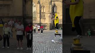 Fringe Festival | Street Performance 🎭 Edinburgh 🏴󠁧󠁢󠁳󠁣󠁴󠁿 #RapMusic #Comedy #Shorts