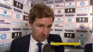 Tottenham vs Chelsea 1-1 - Andre Villas-Boas (28-09-13)