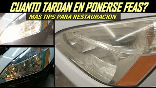 Cuanto duran los faros frontales de repuesto no originales❓ (Despues de 4 años, mas restauración)