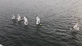 420 HS League Regatta 4-15-2021 Race #2 Mark #3 between GFA vs BS