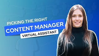 The Ultimate Guide to Interviewing a CONTENT MANAGER Virtual Assistant #contentmanager