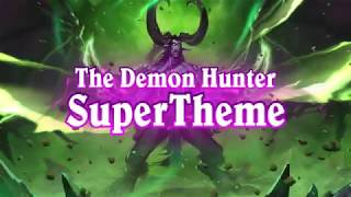 StreamElements "Demon Hunter" HearthStone Overlays for  live streaming