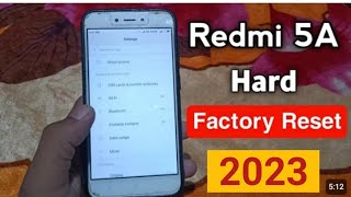 Mi 5a ko Hard Reset kaise kare | how to reset mi 5a