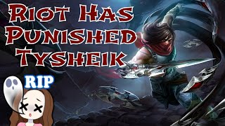 Riot Has Punished Tysheik