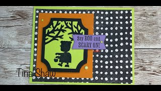 Scary Cute Halloween Card