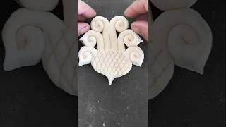 Easy Clay Flower Vase Design Tutorial#ClayArt #FlowerVaseCraft #ClayModeling #DIYVase #CraftTutorial