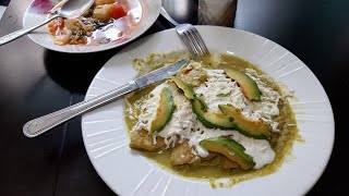 Tarde De Enchiladas Verdes  Y Sopa De Verdura Comida Con Solo 80 Pesitos | Comiendo Rico Y Facil