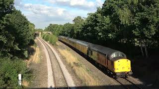 Colas 37116 & 37175 ~ 1Q67 York Holgate to Wigan North Western 25/08/2022