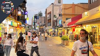 Insadong Street(Ssamzigil) | Seoul Evening Walk | 4K KOREA | Aug.2022