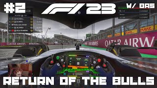 Tumultueuze laatste twee rondes in Imola | F1 23 - Return of the Bulls w/ Bas #2: Imola