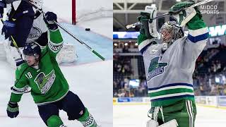 Two UND Hockey Alums Crowned ECHL Champions | Midco Sports | 06/13/24