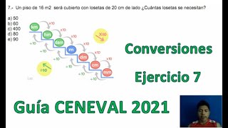 EXANI III 2021. Pensamiento Matemático. Ejercicio 7