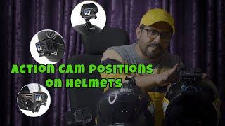 Action Cam Positions on Helmets || Moto Vlogging Setup || Moto Vlogging Tips