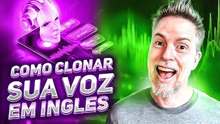 Como CLONAR VOZ com Inteligência Artificial GRÁTIS [CANAL DARK em Inglês]