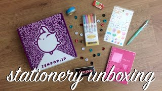 STATIONERY UNBOXING