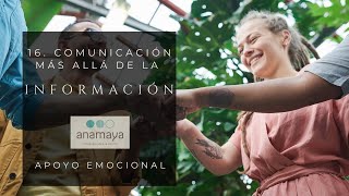 Ejercicio 16. Comunicación, más allá de la INFORMACIÓN