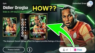 Free Epic Didier Drogba Training Guide In eFootball 2025 | How To Get Didier Drogba In eFootball 25