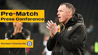 Graham Coughlan | Manager Previews Stockport Clash