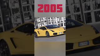 Evolution of lamborghini gallardo #short #Evolution