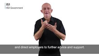 Health is everyone’s business (BSL): Part 5 – Advice and support for employers