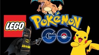 Pokemon GO In Lego (Batman Edition)