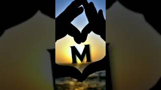 M LETTER LOGO STATUS # 4K STATUS#YOUTUBE SHORT VIRAL TRENDING SHORT YOUTUBER #yt