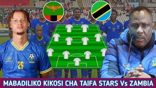 Kocha MOROCCO Ametangaza Kikosi Cha Taifa Stars Leo WORLD CUP| Zambia Vs Tanzania