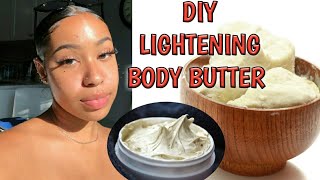 How to Make a Lightening Cream With Shea Butter/Diy Lightening Body Butter.°||BEAUTY BY BETTY||°