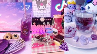 purple themed snacks// ASMR | Tiktok compilation 🍇💜