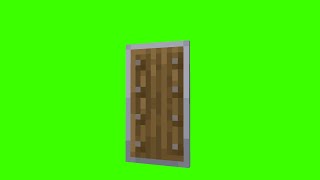 Minecraft Shield Animation | Minecraft Green screen