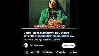 Rate this song 1 - 10 dojah - In You memory #bayareacompass #adam22 #hiphopartist #rap