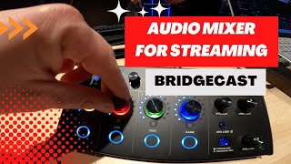 Amazing new audio mixer for streaming - Roland Bridgecast