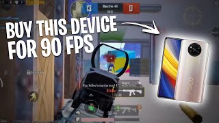 BUY THIS DEVICE FOR 90 FPS POCO X3 PRO🔥 | PUBG MOBILE