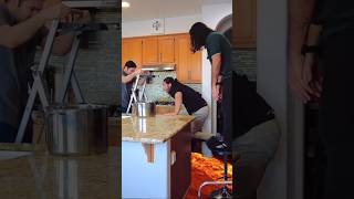 Floor Is Lava Cooking Challenge!