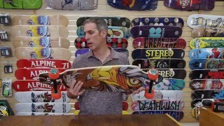 Landyachtz 2016 Battle Axe Bamboo 35" longboard Preview