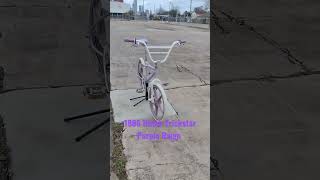 1986 Hutch Trickstar Purple 🟣💜 Reign Old School Freestyle BMX Bike Bicycle #oldschool #80s #bmx